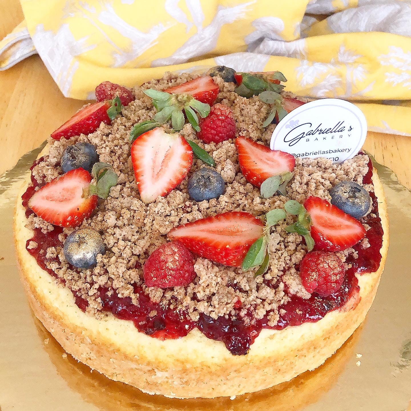 Pastel Frutos Rojos & Crumble