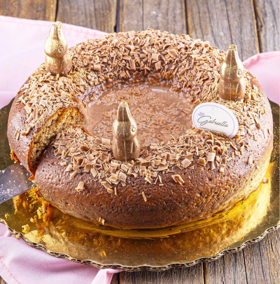 Pastel Lava de Conejitos